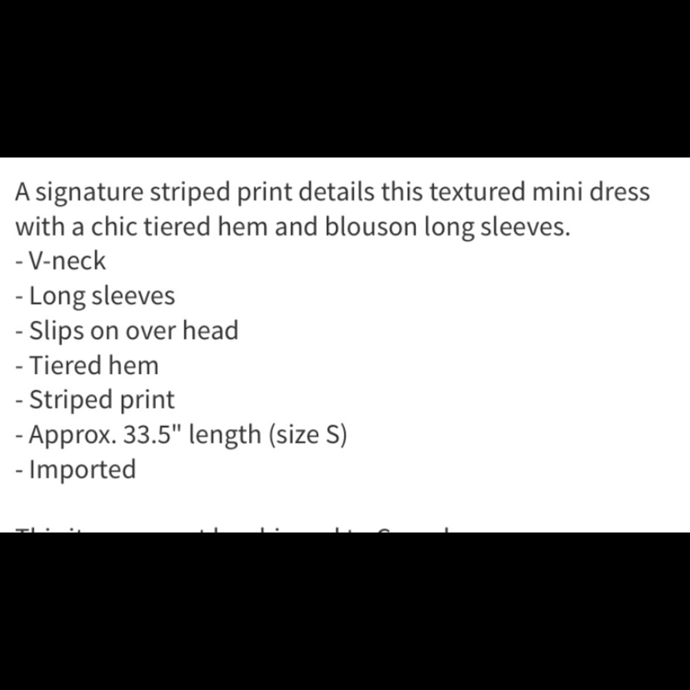 Heroes and Dreamers V-Neck Tiered Mini dress - Picture 3 of 6